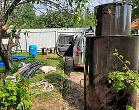 Обустройство скважины в садовом товариществе Былина, Одинцовского городского округа